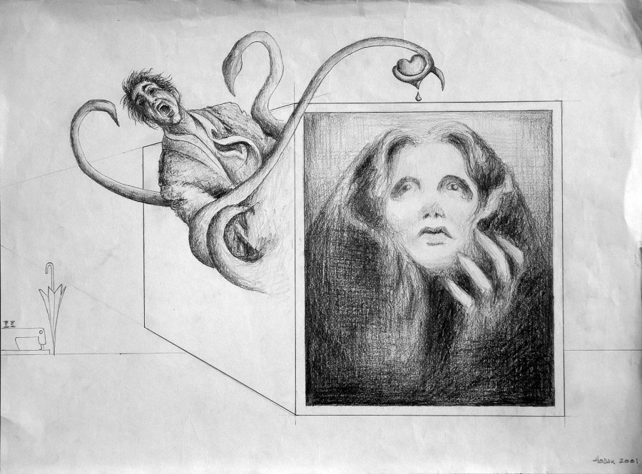 Study for Underwater Love (Marlene Dietrich ate my Heart)
