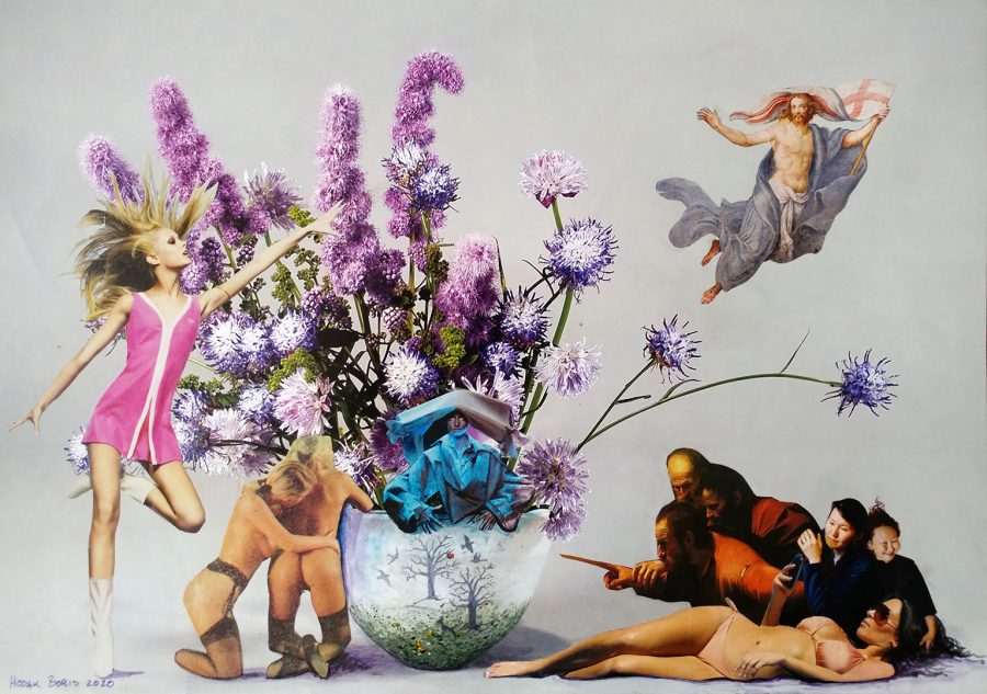 The Empty Eden Ikebana – after Caravaggio