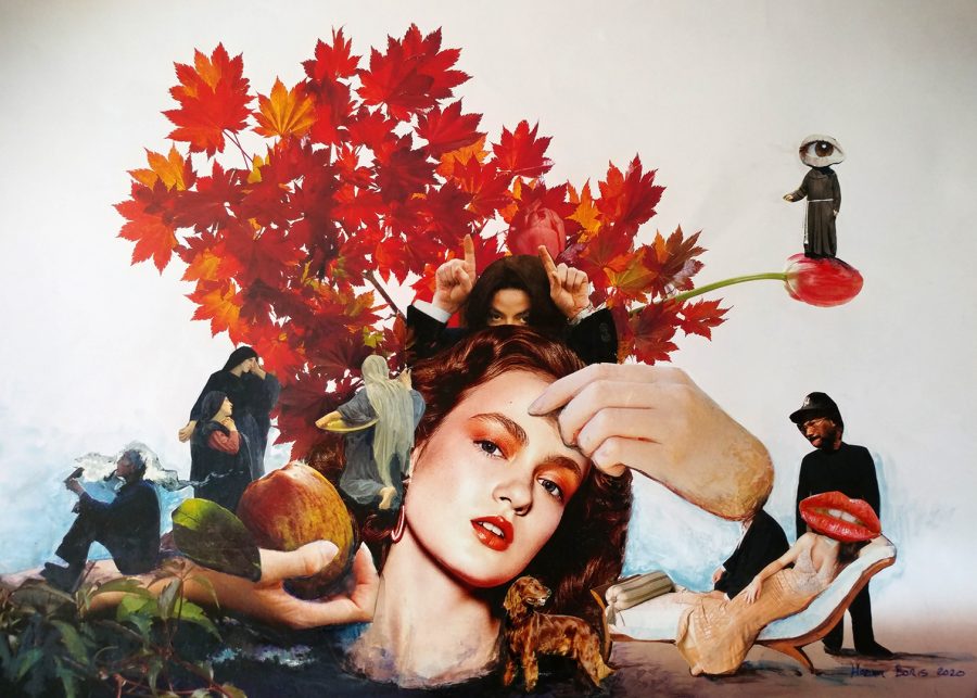 The Forbidden Fruit Ikebana