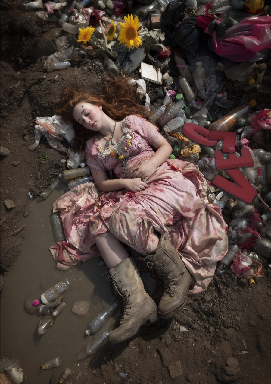 Sleeping Beauty in the Garden of Consumption (Love, Disordered)